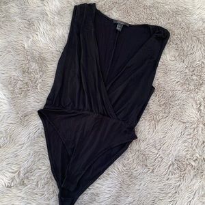 Black forever 21 bodysuit